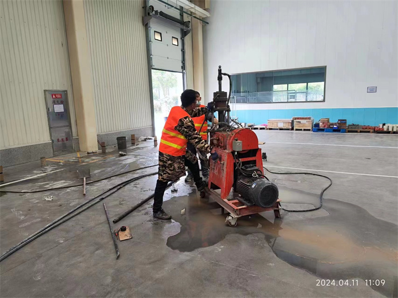 莱芜厂房地面下沉塌陷注浆加固施工